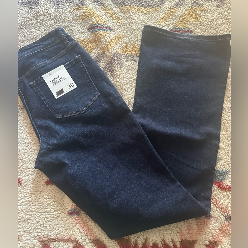 Zenana Outfitters Dark Blue Boot Cut Jeans